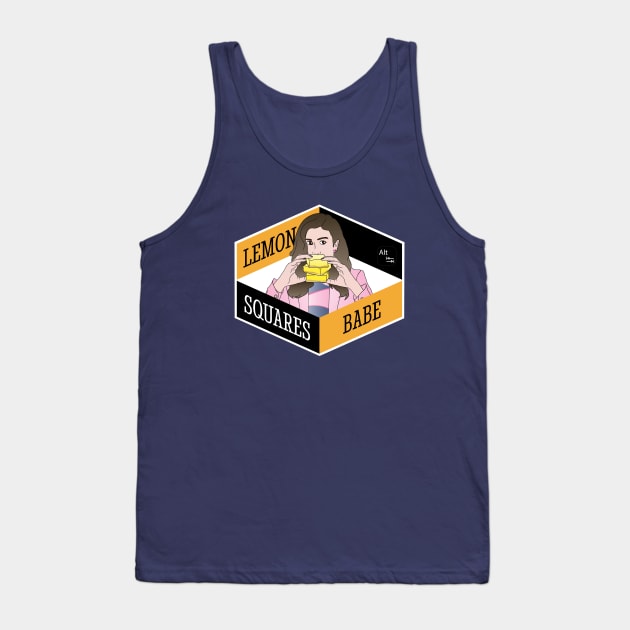 Kim’s Convenience Shannon Lemon Squares Babe Tank Top by AltTabStudio